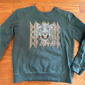 Kids Green Def Leppard Sweatshirt